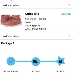 stride rite leather hightops in dusty pink